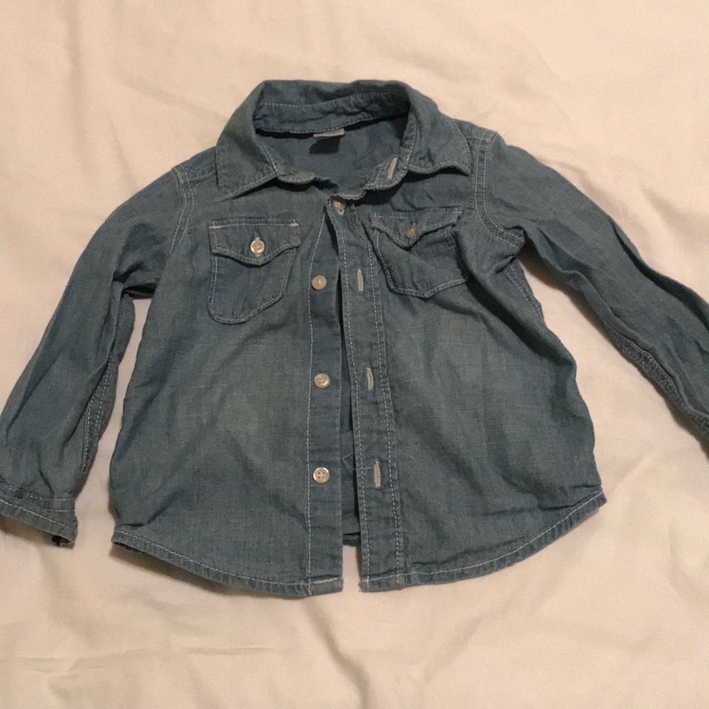 Carter’s denim button down